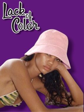 NWT Pastel Pink Lack of Color Wave Bucket Hat. Size S-M